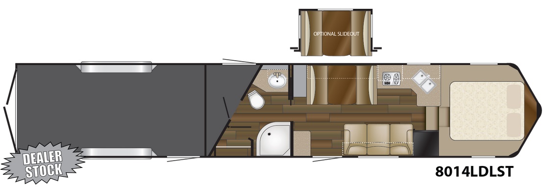 Specifications 8014LDLST in Mile High Trailers