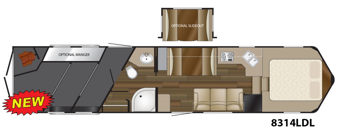 Specifications 8314LDL in Mile High Trailers