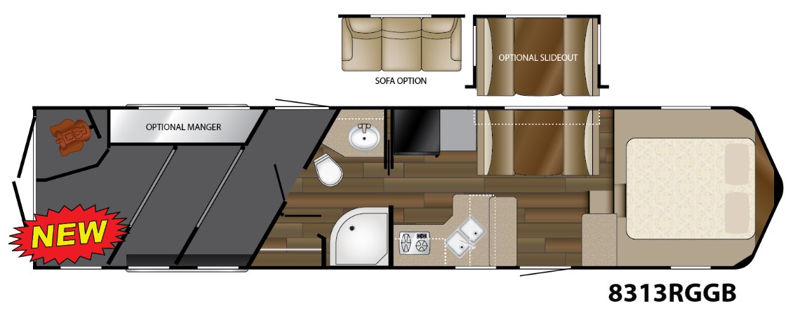 Specifications 8313RGGB in Mile High Trailers