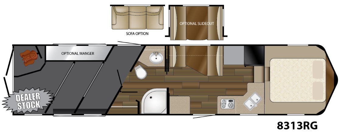 Specifications 8313RG in Mile High Trailers