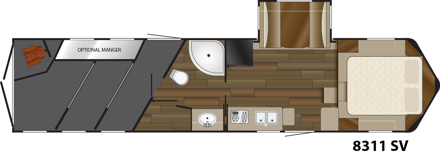 Specifications 8311 SV in Mile High Trailers
