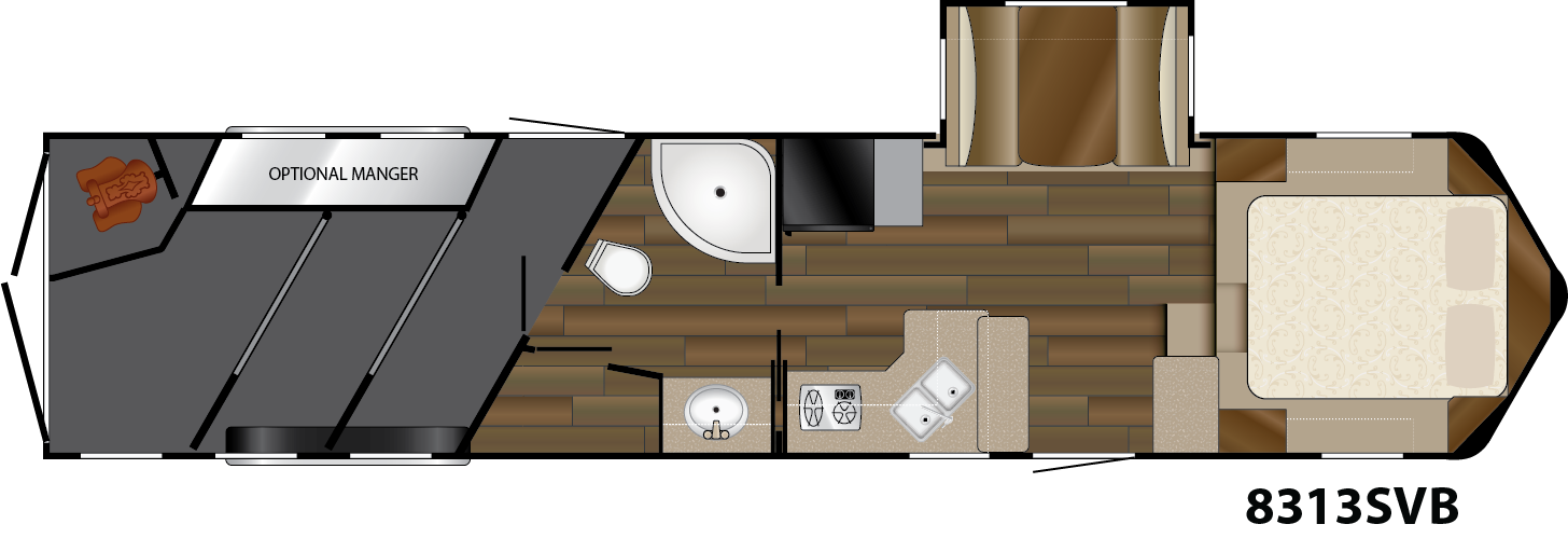 Specifications 8313SVB in Mile High Trailers