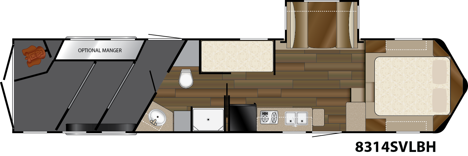 Specifications 8314SVLBH in Mile High Trailers