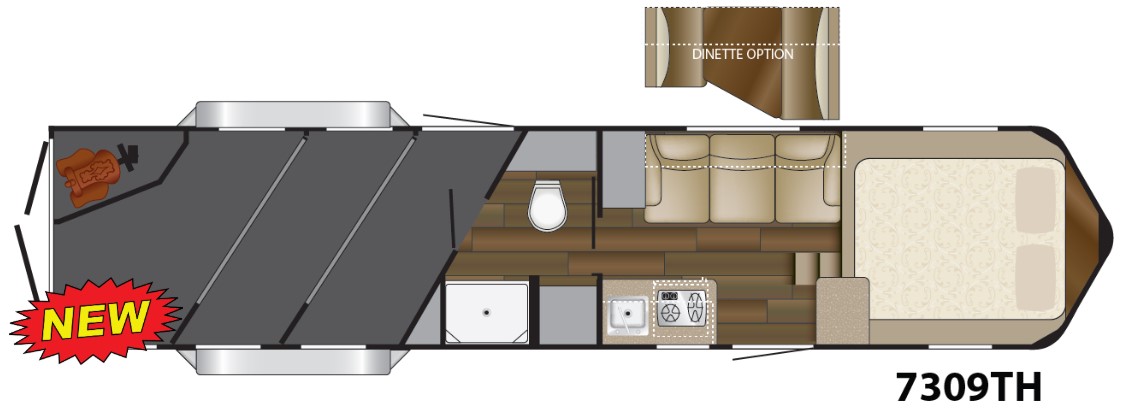 Specifications 7309TH in Mile High Trailers