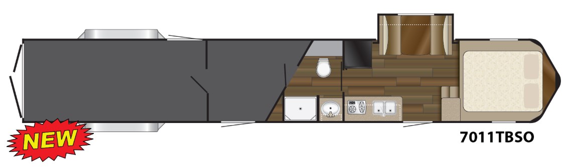 Specifications 7011TBSO in Mile High Trailers