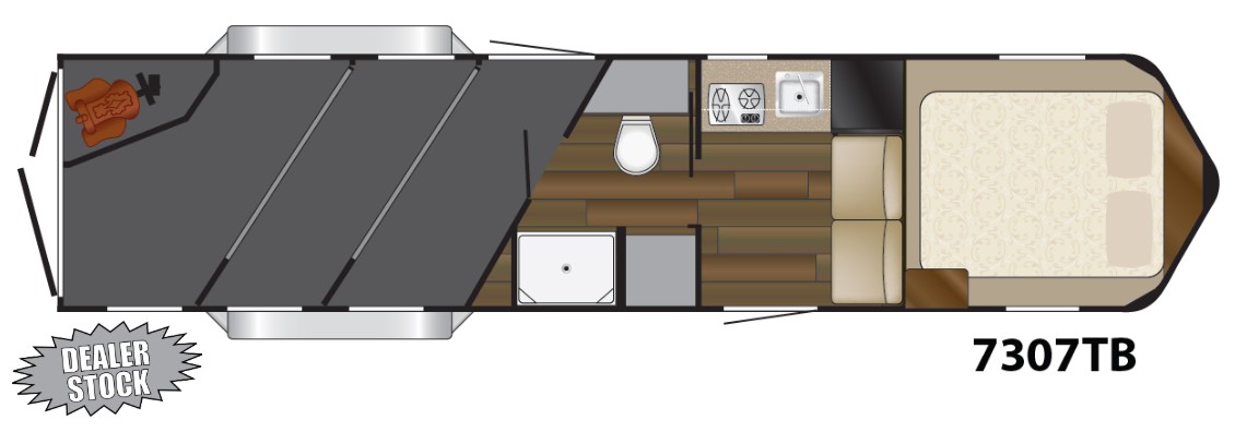 Specifications 7307TB in Mile High Trailers