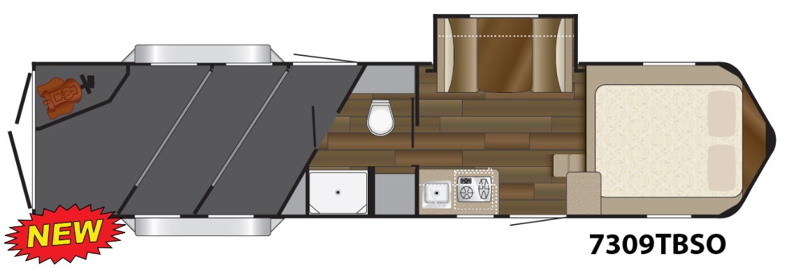 Specifications 7309TBSO in Mile High Trailers