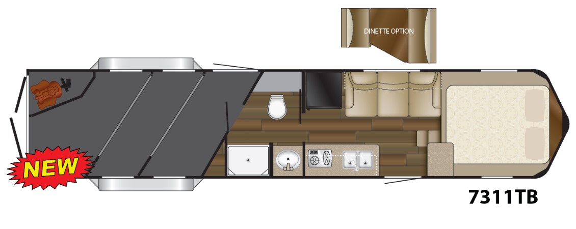 Specifications 7311TB in Mile High Trailers