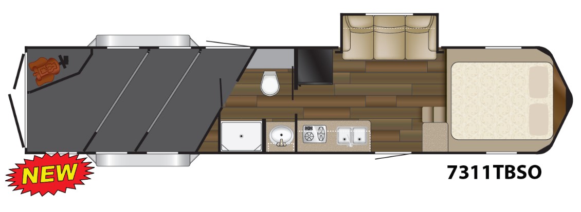 Specifications 7311TBSO in Mile High Trailers